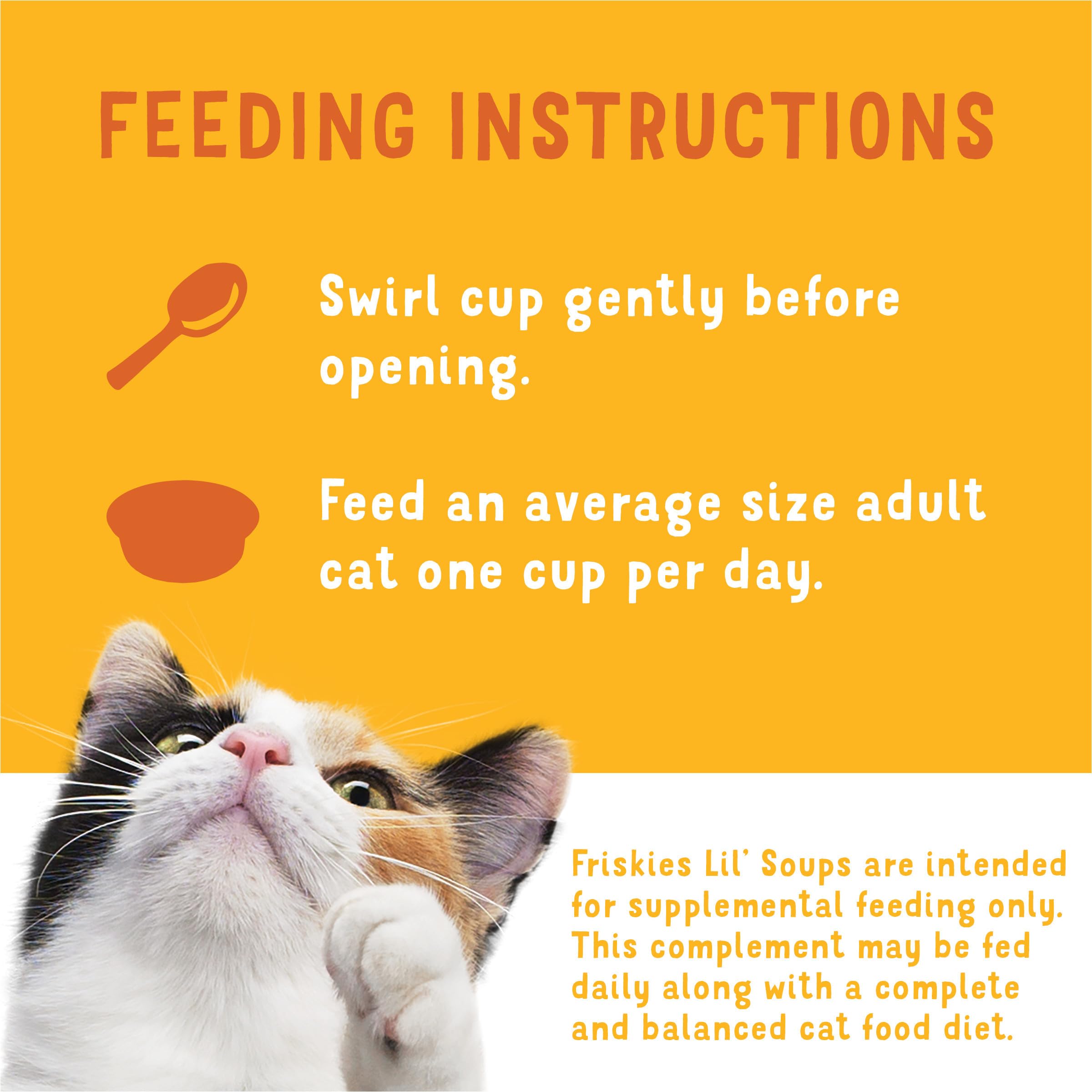 Friskies Purina Grain Free Wet Cat Food Lickable Cat Treats Variety Pack, Lil' Soups With Salmon, Tuna or Shrimp - (Pack of 30) 1.2 oz. Cups - Image 6