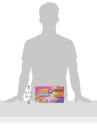 Purina Friskies Gravy Wet Cat Food Variety Pack, Shreds With Beef, With Chicken, and Turkey and Cheese Dinner - (Pack of 24) 5.5 oz. Cans - Image 3