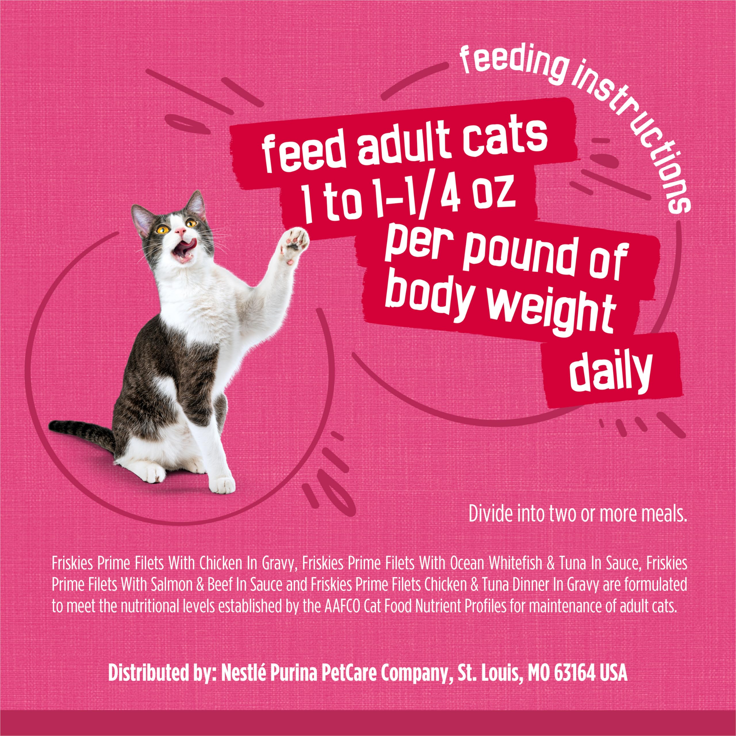 Purina Friskies Gravy Wet Cat Food Variety Pack, Surfin’ and Turfin’ Prime Filets Favorites - (Pack of 40) 5.5 oz. Cans - Image 7