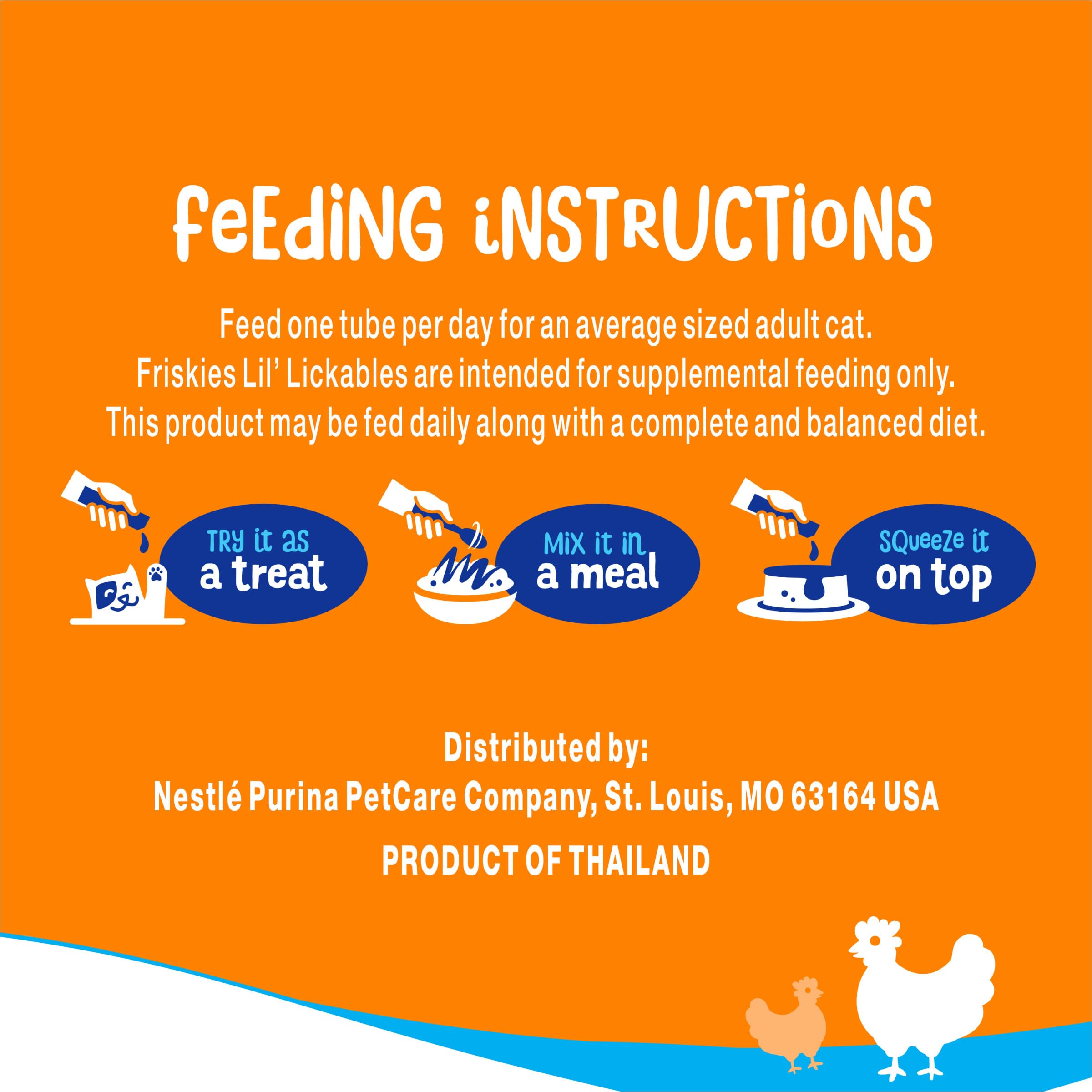 Purina Friskies Lil’ Lickables with Chicken Lickable Cat Treats - 16 oz (Pack of 32) - Image 6