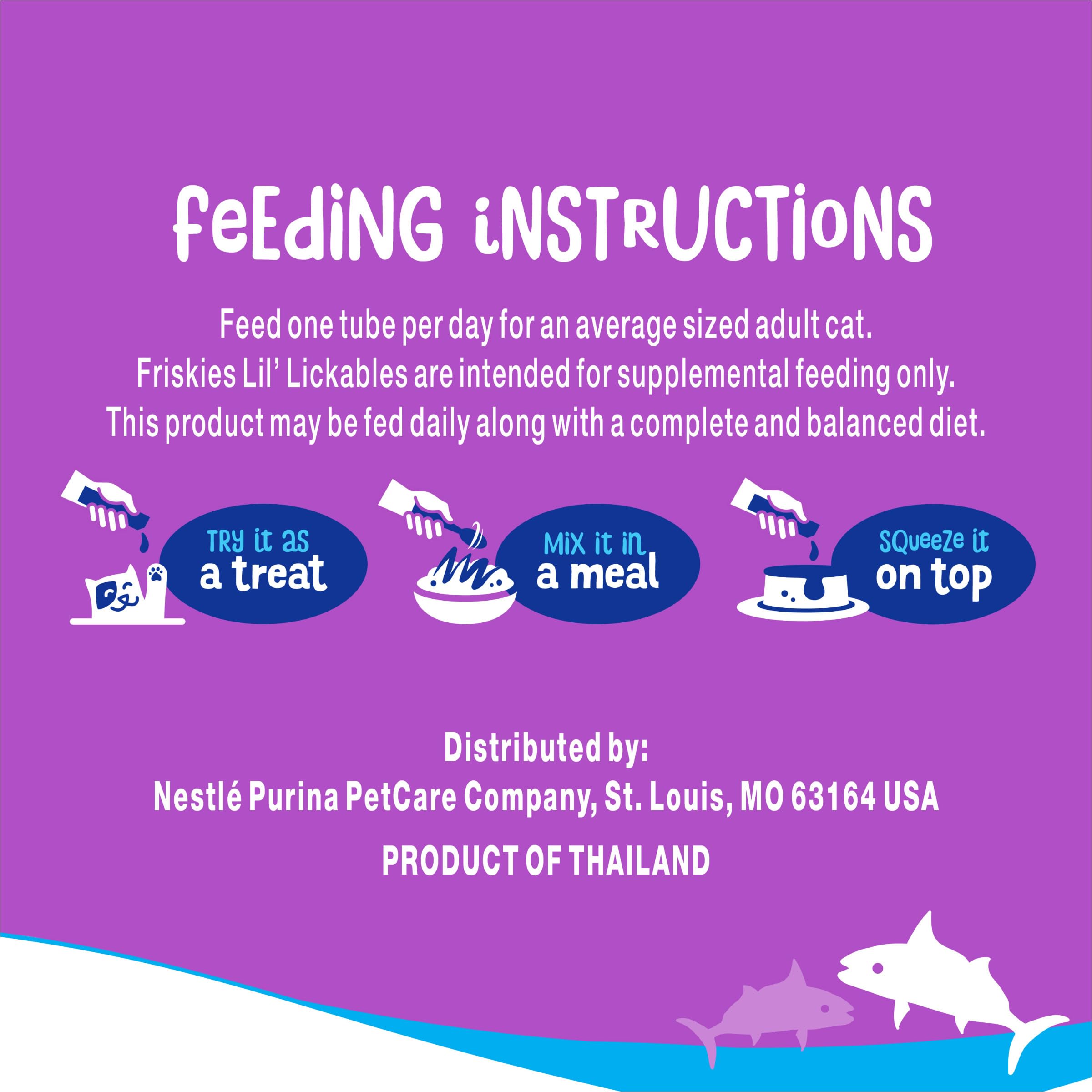 Purina Friskies Lil’ Lickables with Tuna Lickable Cat Treats - 16 oz (Pack of 32) - Image 6