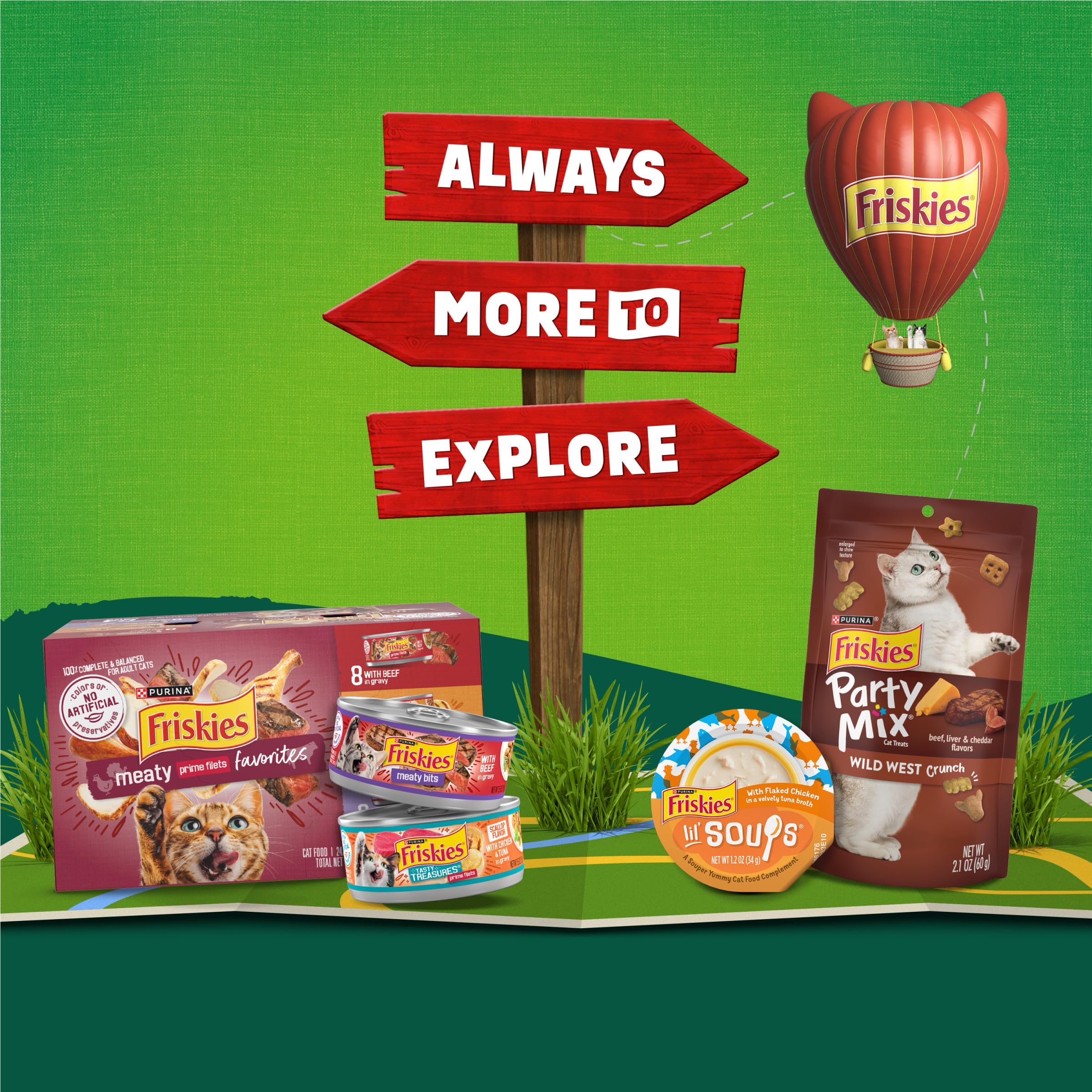 Purina Friskies Tender and Crunchy Combo with Flavors of Chicken, Beef, Carrots and Green Beans Dry and Tender Cat Food - 16 Lb. Bag (Packaging may vary) - Image 10